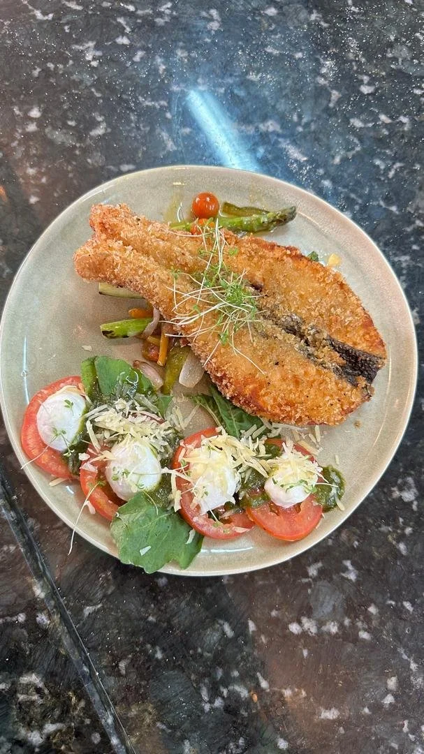 Salmón crispy
